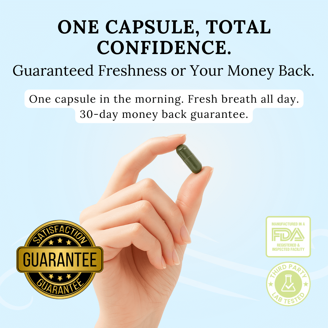 ZeroBreath™ - Stop Bad Breath From Within