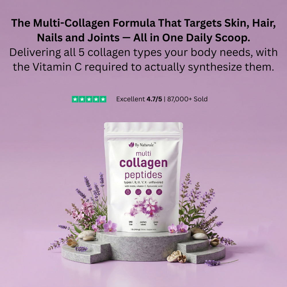 Collage Basic Complex Complete Collagen Peptides Complex Powder — Types I, II, III, V & X ...