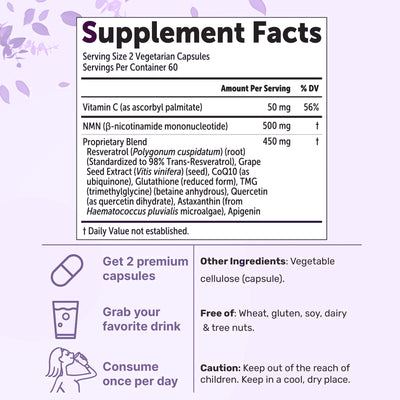 10-in-1 NMN Complex 1,000mg