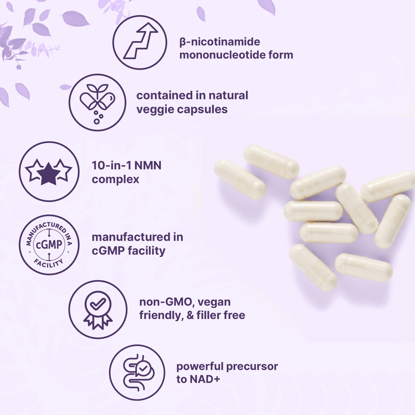 10-in-1 NMN Complex 1,000mg