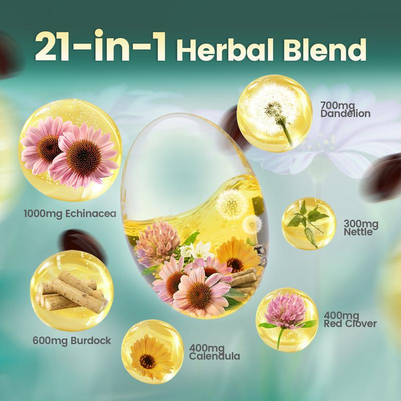 21-in-1 Lymphatic Drainage Complex 4,275mg