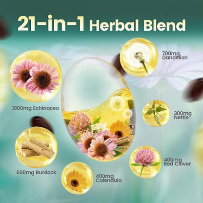 21-in-1 Lymphatic Drainage Complex 4,275mg